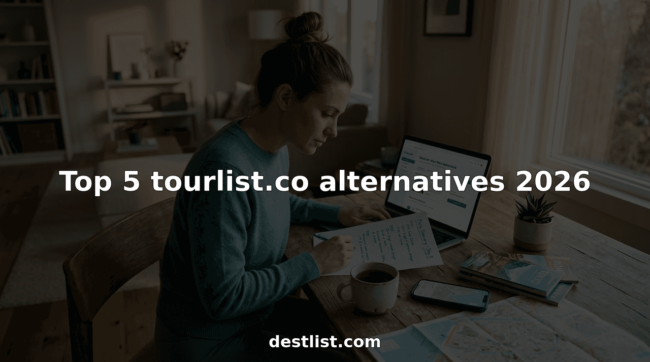 Top 5 tourlist.co alternatives 2026