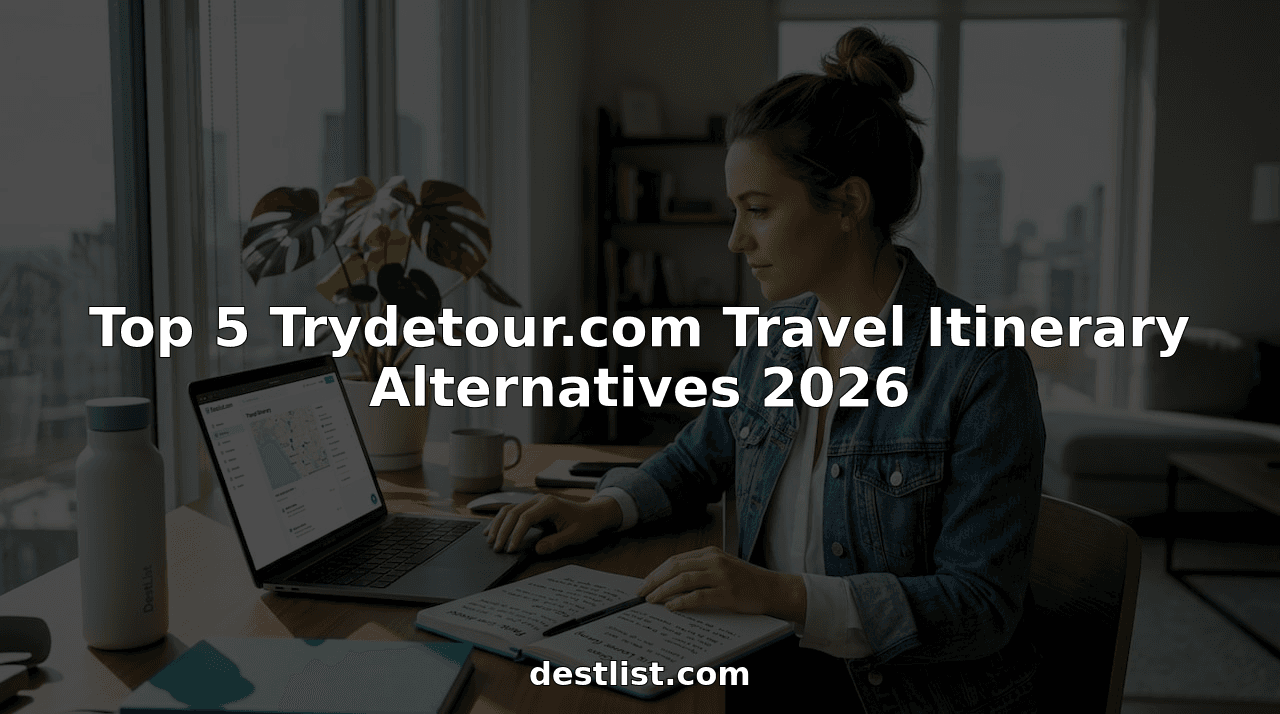 Top 5 Trydetour.com Travel Itinerary Alternatives 2026
